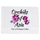 Orchideeën van Azië Groot Cadeauzakje (Achterkant)