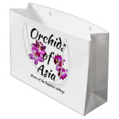 Orchideeën van Azië Groot Cadeauzakje (Achterkant Gekanteld)