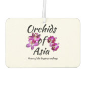 Orchideeën van Azië Luchtverfrisser (Achterkant)
