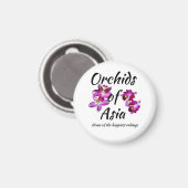 Orchideeën van Azië Magneet (Voorkant / Achterkant)