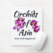 Orchideeën van Azië Muismat (Met muis)