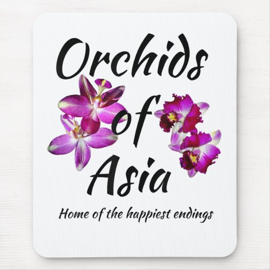 Orchideeën van Azië Muismat (Voorkant)