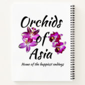 Orchideeën van Azië Notitieboek (Achterkant)