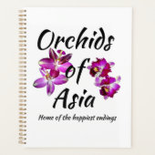 Orchideeën van Azië Planner (Voorkant)