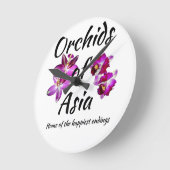 Orchideeën van Azië Ronde Klok (Hoek)