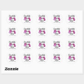 Orchideeën van Azië Ronde Sticker (Vel)