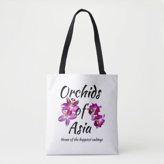 Orchideeën van Azië Tote Bag (Voorkant)