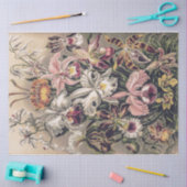 Orchideeën van Ernst Haeckel Decoupage Tissuepapier (Craft)