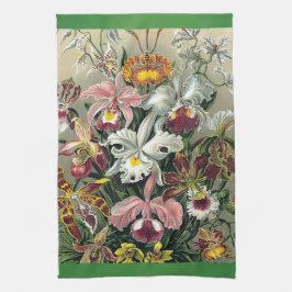 Orchideeën van Ernst Haeckel Theedoek