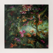 Orchideeën van het regenwoud legpuzzel (Horizontaal)