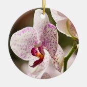 Orchideeën van Shirley Taylor Keramisch Ornament (Voorkant)