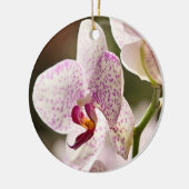 Orchideeën van Shirley Taylor Keramisch Ornament (Links)