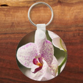 Orchideeën van Shirley Taylor Sleutelhanger (Voorkant)