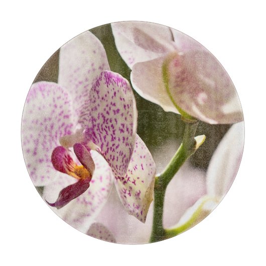Orchideeën van Shirley Taylor Snijplank (Voorkant)