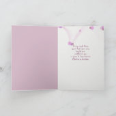 orchideeën verlies tante sympathie bedankkaart (Binnen)