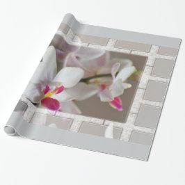 Orchideeën voor Moederdag-wrappers Cadeaupapier