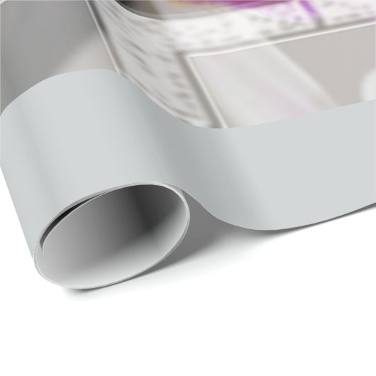 Orchideeën voor Moederdag-wrappers Cadeaupapier (Rol Hoek)