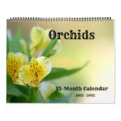 Orchideeën wandkalender kalender (Hoes)