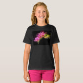 Orchideeënbloem waterverf - roze bb 01 t-shirt (Voorkant volledig)