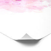 Orchideeënbloem waterverf - roze wb 01 foto afdruk (Hoek)