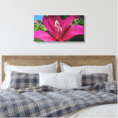 Orchideeënboom Bloesem Tropische Bloemen Canvas Afdruk (Insitu (Slaapkamer))