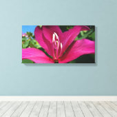 Orchideeënboom Bloesem Tropische Bloemen Canvas Afdruk (Insitu (Houten vloer))