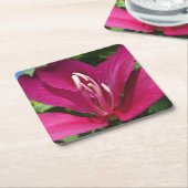 Orchideeënboom Bloesem Tropische Bloemen Kartonnen Onderzetters (Schuin)