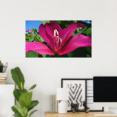 Orchideeënboom Bloesem Tropische Bloemen Poster (Thuiskantoor)