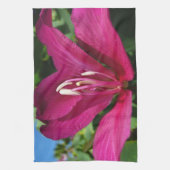 Orchideeënboom Bloesem Tropische Bloemen Theedoek (Verticaal)