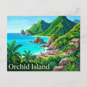 Orchideeëneiland Taiwan Briefkaart