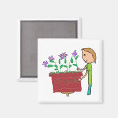 orchideeënteelt magneet (Voorkant / Achterkant)