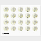 Orchideen Ronde Sticker (Vel)