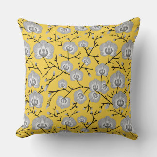 Orchidemosterdpatroon Kussen