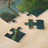 Orchids and Hummingbirds by Martin Johnson Heade Legpuzzel (Zijkant)