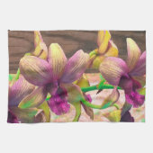 Orchids Blooming Theedoek (Horizontaal)