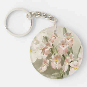 Orchids Blossom  kunst schilderen Sleutelhanger
