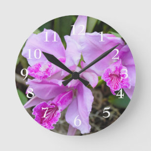 Orchids Blossom Ronde Klok
