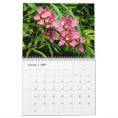 Orchids Calendar Kalender (Jan 2027)