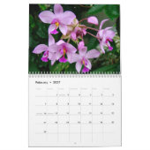 Orchids Calendar Kalender (Feb 2027)