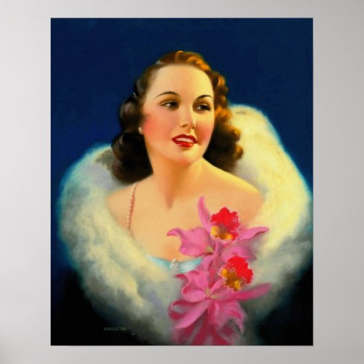 Orchids - Edward Mason Eggleston Poster (Voorkant)