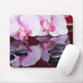 Orchids en Spa Stones Mousepad Muismat (Met muis)