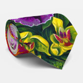 Orchids Ernst Haeckel Fine Art Stropdas (Opgerold)