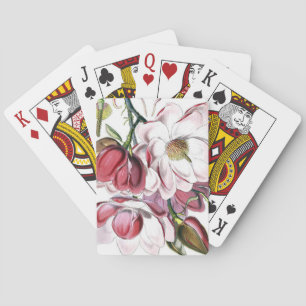 Orchids Flowers Illustratie Art Pokerkaarten