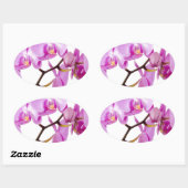 orchids-flowers.jpg ovale sticker (Vel)