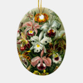 Orchids Illustratie Keramisch Ornament (Achterkant)