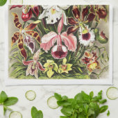 Orchids Illustratie Theedoek (Gevouwen)
