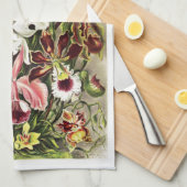 Orchids Illustratie Theedoek (Quarter Fold)