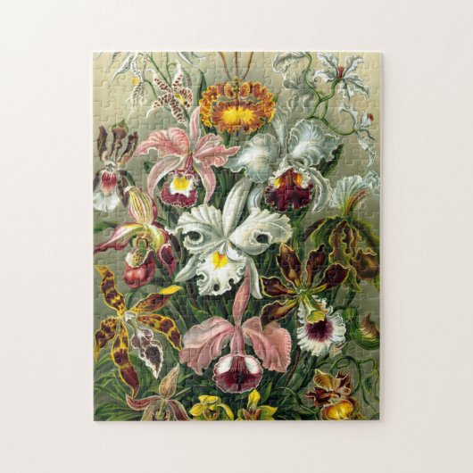 Orchids Jigzaag Puzzle van Ernst Haeckel Legpuzzel (Verticaal)