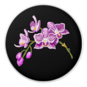 Orchids Keramische Knop (Voorkant)