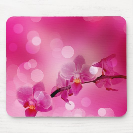 Orchids Mousepad Muismat (Voorkant)